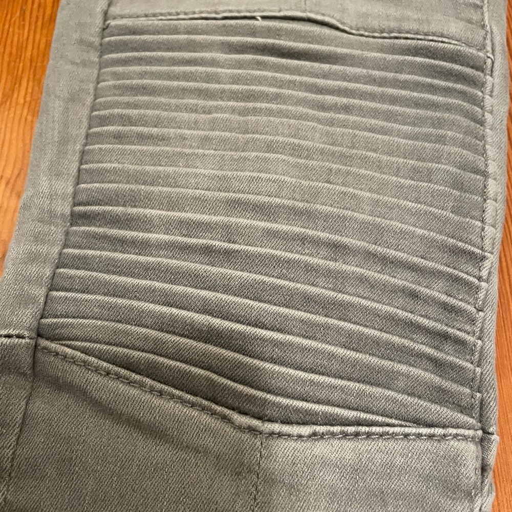 GAP TRUE SKINNY JEANS PETITE GREY GRAY SHORT ANKLE SIZE 25 - Picture 8 of 15